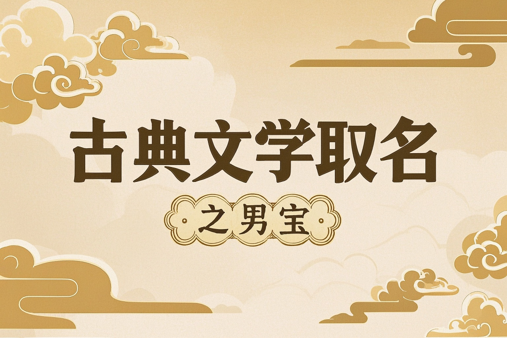 古典文学取名之男宝