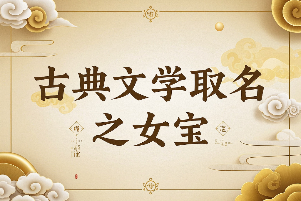 古典文学取名之女宝