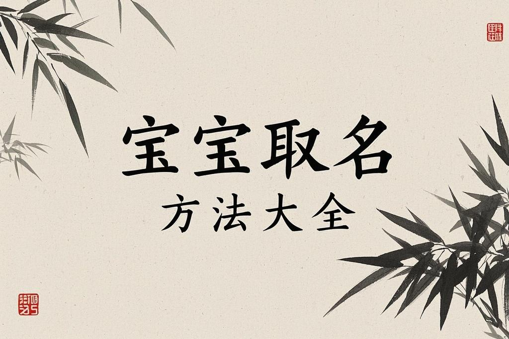 宝宝取名方法大全